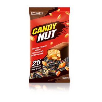 Roshen Candy Nut Soft Caramel With Peanuts