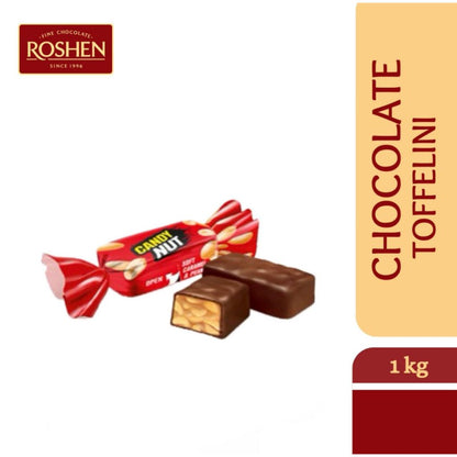 Roshen Candy Nut Soft Caramel With Peanuts