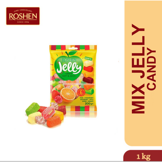 Roshen Mix Jelly Fruit Gummies (1kg)X10 (WHOLESALE)