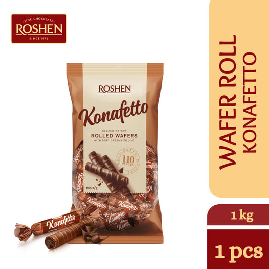 Roshen Konafetto Nero, Sweets In Cocoa Coating 1KGX5 (WHOLESALE)