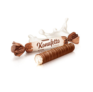 Roshen Konafetto Bianco, Sweets In Cocoa Coating 1KGX5 (WHOLESALE)
