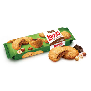 Roshen Lovita Soft Cream Cookies hazelnut 127gX18 (WHOLESALE)
