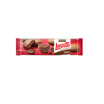 Roshen Lovita Soft Cream Cookies choco 127gX18 (WHOLESALE)