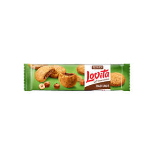 Roshen Lovita Soft Cream Cookies hazelnut 127gX18 (WHOLESALE)