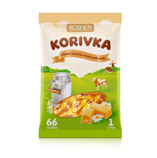 Roshen Korivka Milky Sweets 1KGX7 (WHOLESALE)