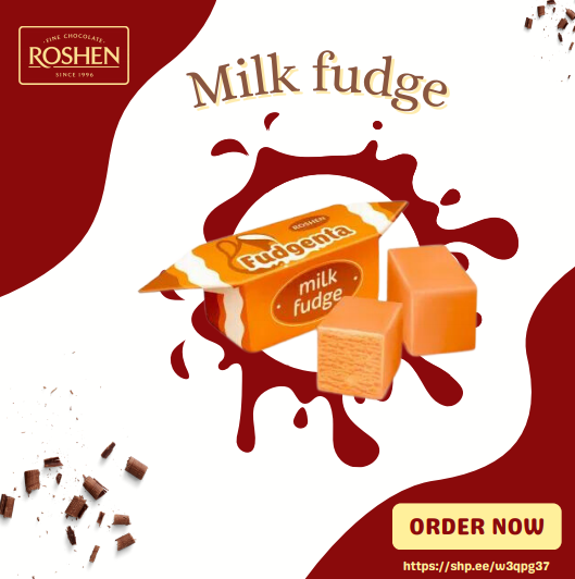 Roshen Fudgenta Milk Fudge 0.8kg