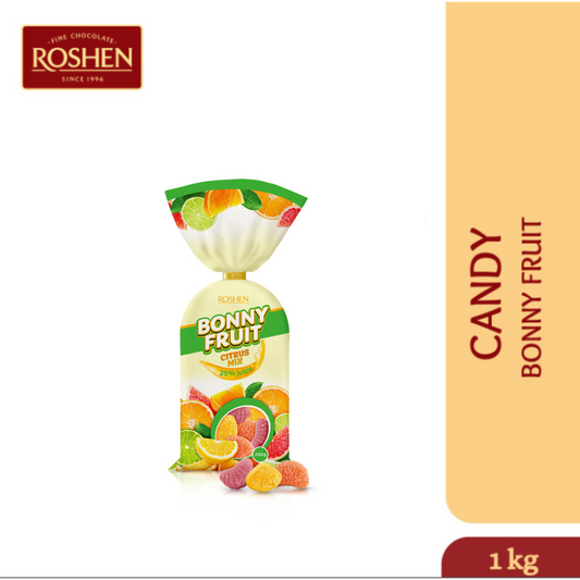 ROSHEN Bonny Fruit Jelly Gummies Citrus Mix (200g)