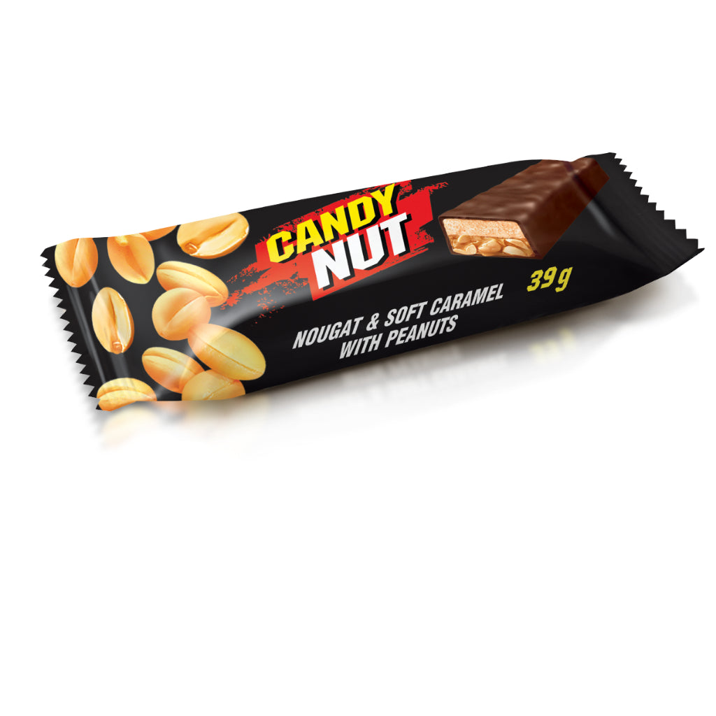 Roshen Candy Nut Nougat And Soft Caramel With Peanuts 1Kg